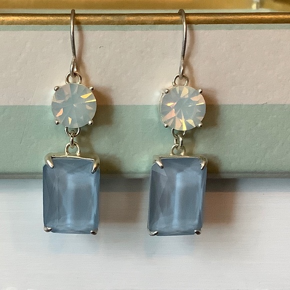 Spartina 449 Jewelry - Spartina 449 sky blue mermaid glass earrings